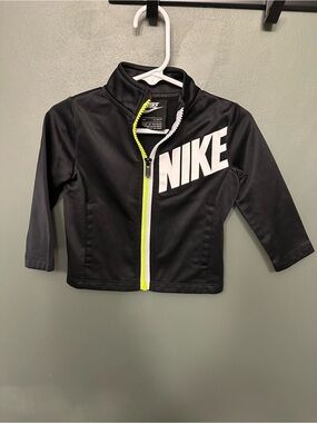 Nike Kids Black Zip Up Sweatshirt